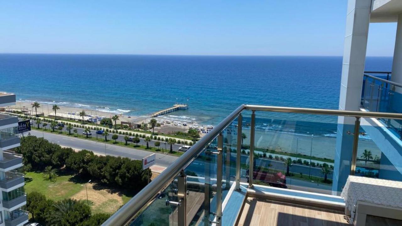 Luxury Flat With Shared Pool Near Beach In Alanya Kültér fotó